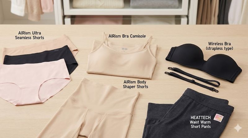 2. ユニクロで買えるパーティドレス用インナーアイテム