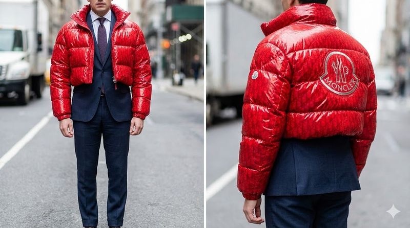 2.スーツに合わせてはいけないダウンジャケットの特徴