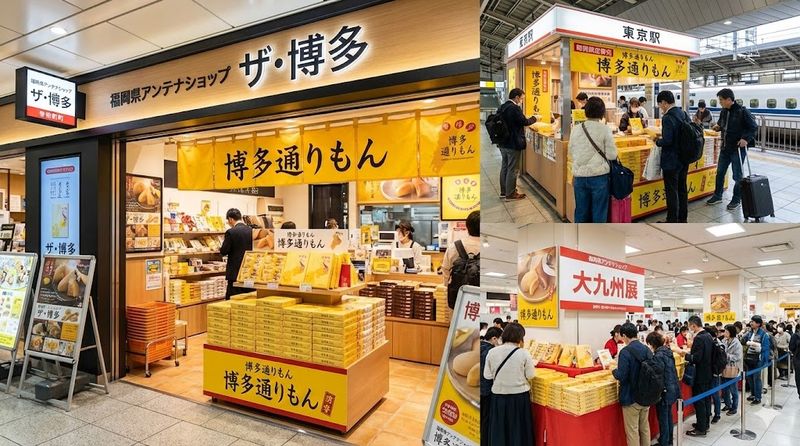 2.博多通りもんを東京で買う方法【実店舗編】