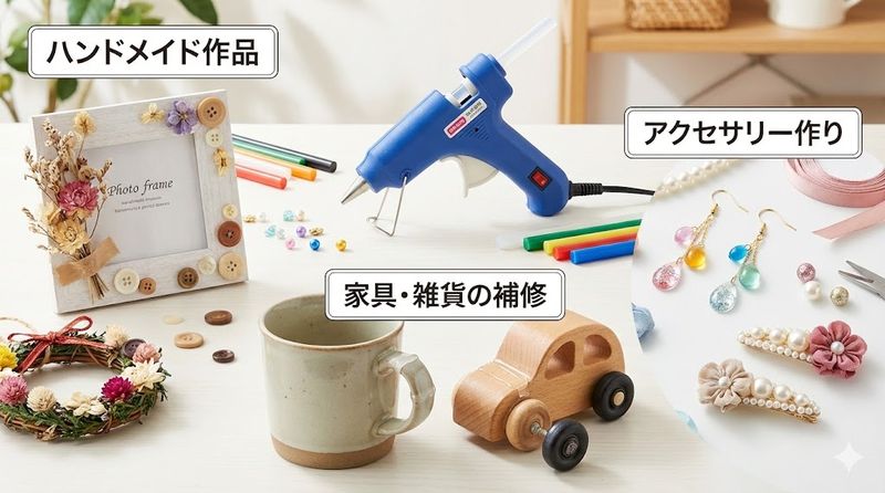 6.ダイソーのグルーガンを使った活用アイデア