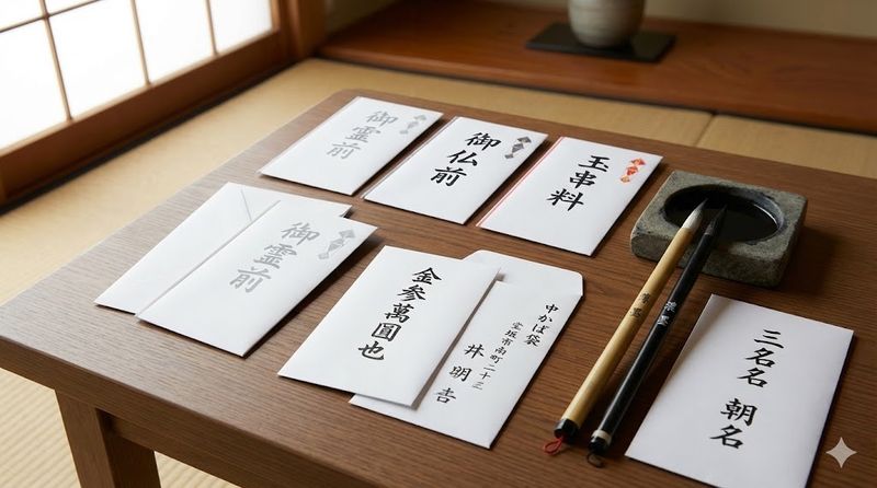 2.叔母への香典袋の正しい書き方