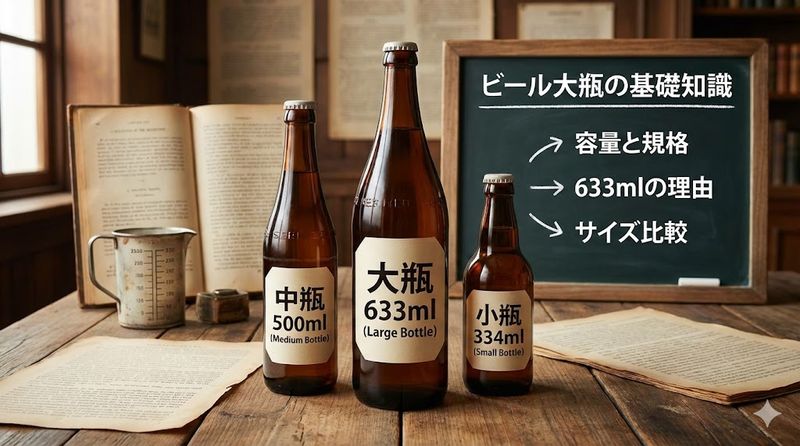1.ビール大瓶の基礎知識