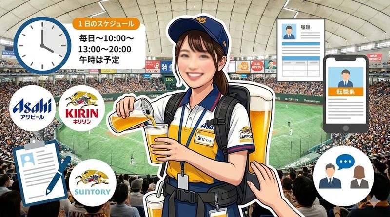 1.東京ドームビール売り子の基礎知識