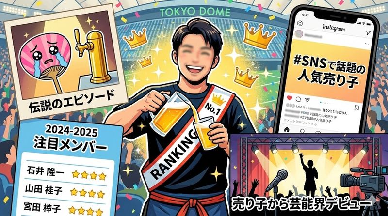 2.人気売り子ランキングと注目の売り子たち