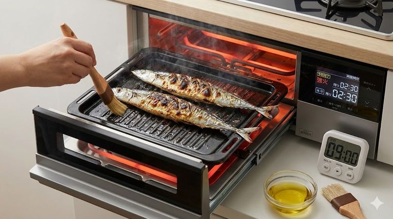 3.グリルを使った冷凍さんまの焼き方