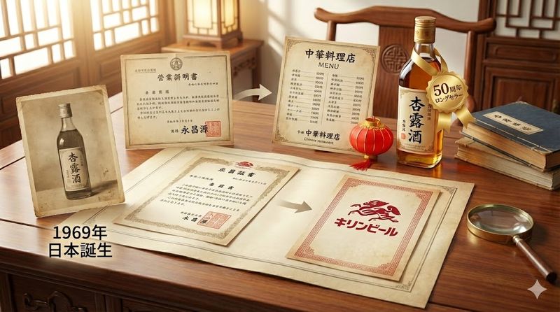 3.杏露酒の歴史と製造会社