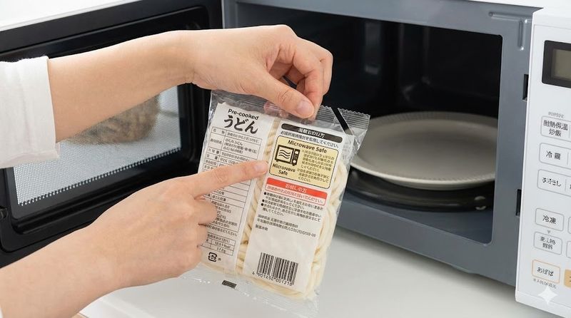 1.ゆでうどんは袋のままレンジで加熱できる