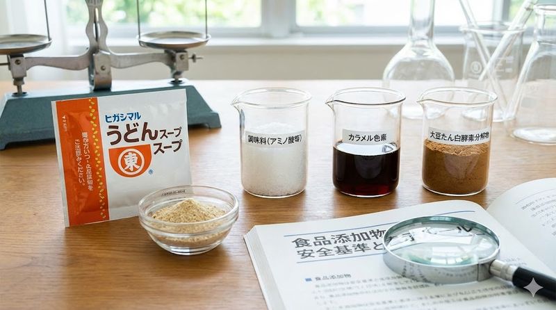 2.ヒガシマルうどんスープの添加物と安全性