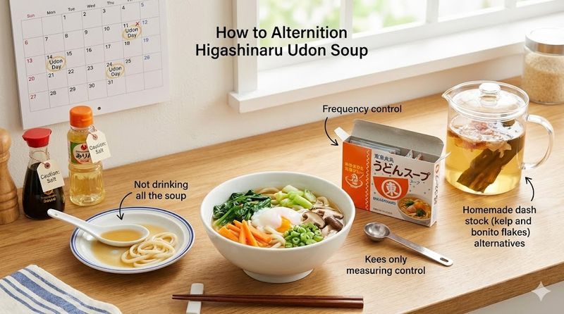 4.健康的にヒガシマルうどんスープを楽しむ方法