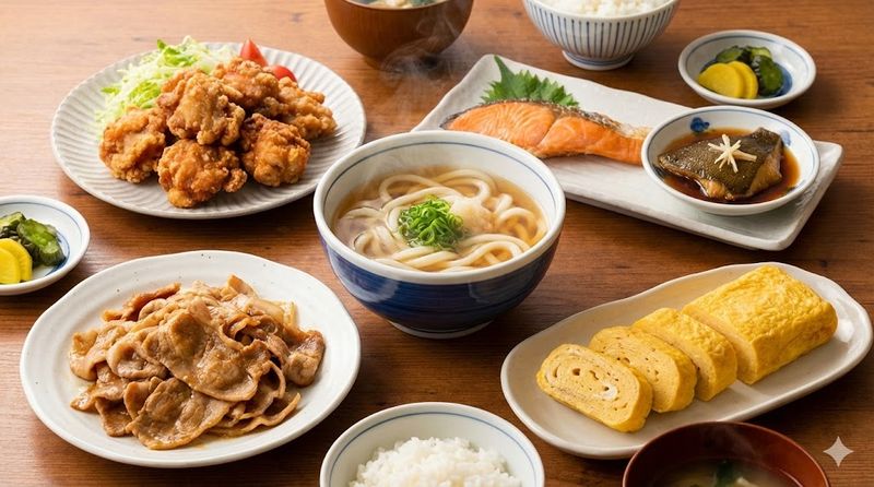 2.夕食のうどんに合う主菜おかず