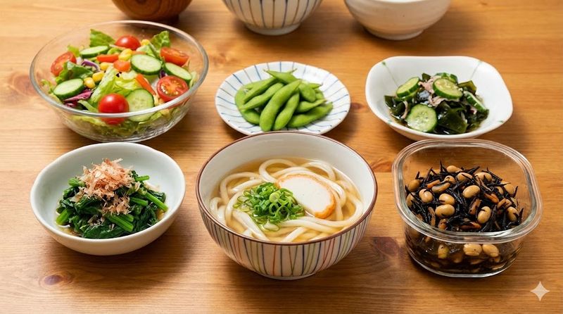 3.夕食のうどんに合う副菜・サラダ