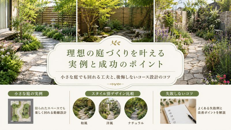 4. 実例で見る「庭を回る」コースのデザイン事例と失敗しないコツ