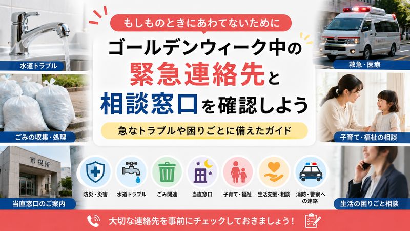 3.急なトラブル発生時はどこに連絡すればいい？緊急時の窓口対応