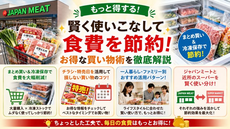 4.ジャパンミートをもっとお得に使いこなす賢い買い物術