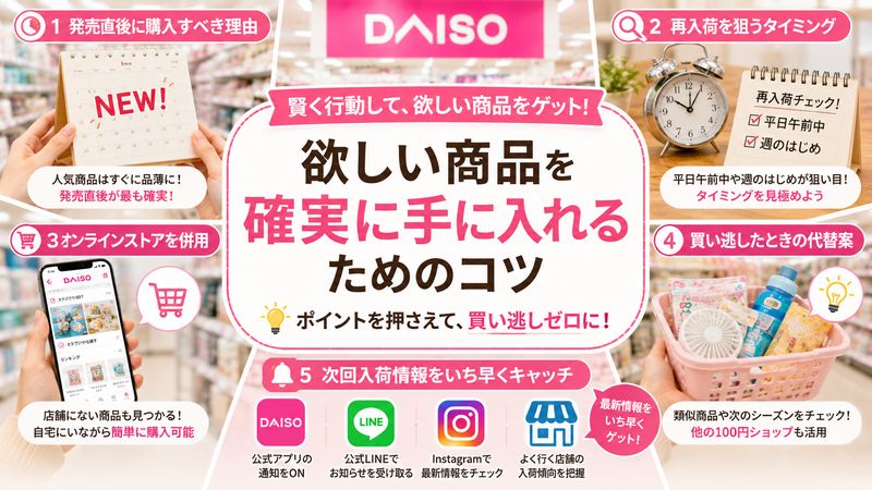 4.欲しい商品を確実に手に入れるためのコツ