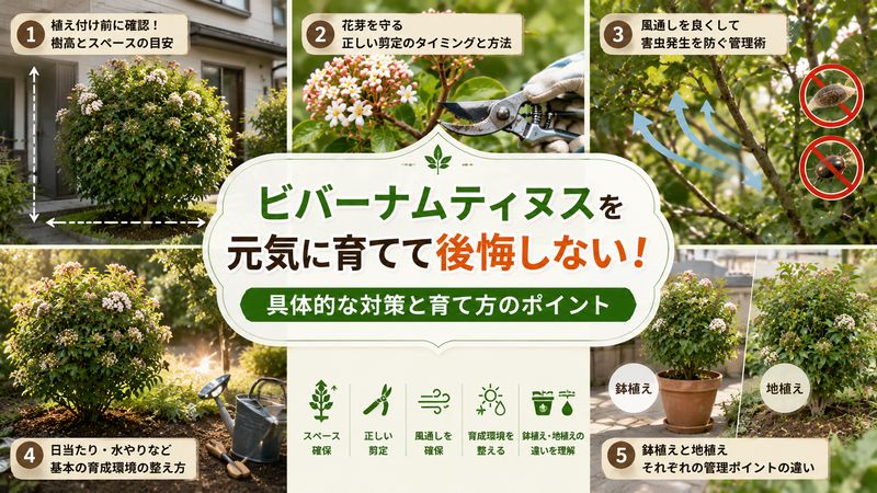 3.後悔しないための具体的な対策と育て方