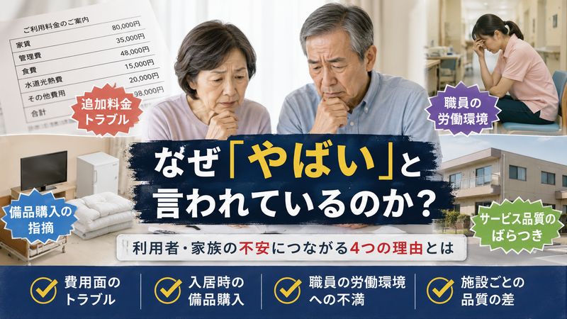2.サニーライフが「やばい」と言われる具体的な理由