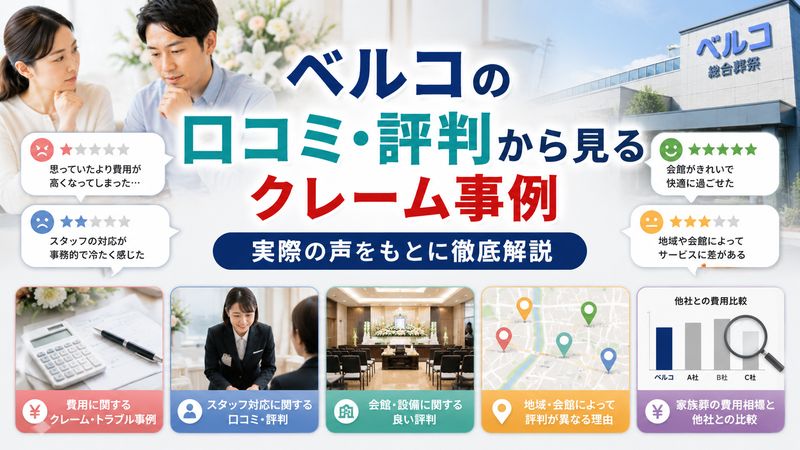 3.実際の口コミ・評判から見るベルコのクレーム事例