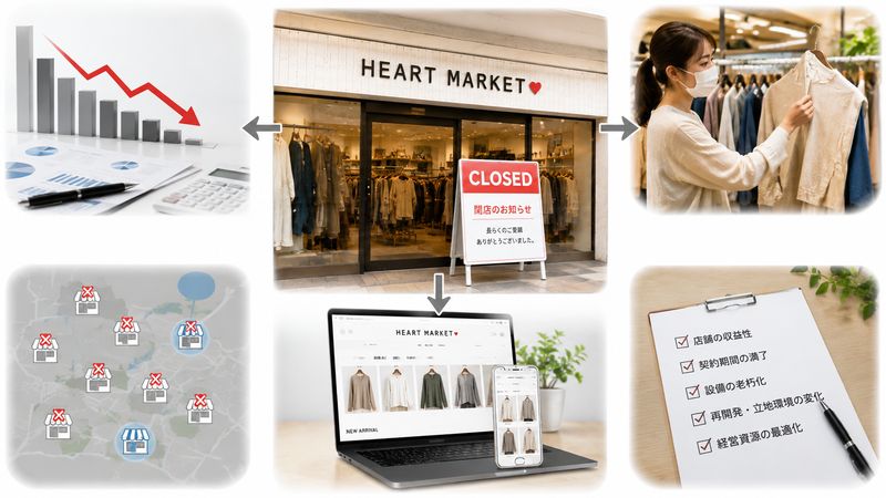 2.ハートマーケットの閉店が続く本当の理由