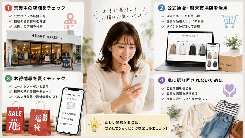 4.ハートマーケットを安心して利用するためのポイント