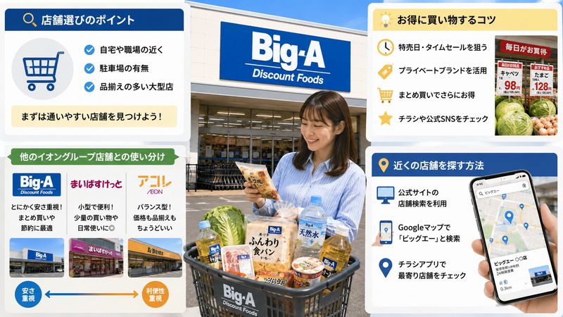 4.ビッグエーを上手に活用するコツ