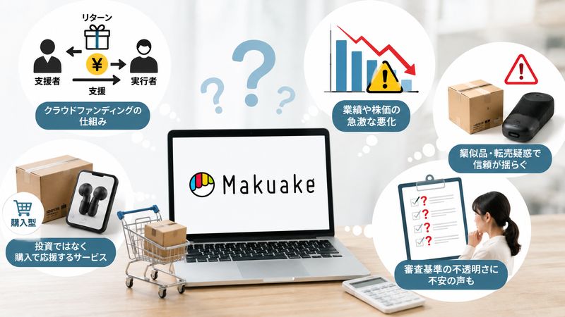 1.マクアケが「やばい」と言われる理由とは