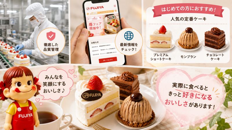 4.不二家のケーキを安心して楽しむために