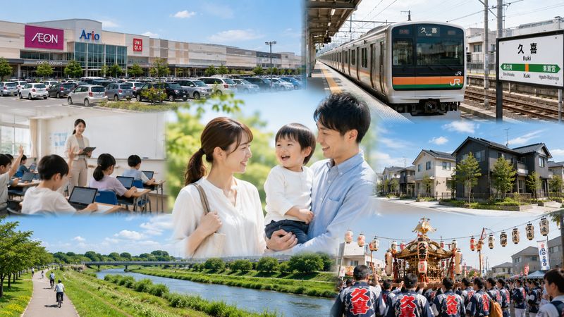 3.久喜市の住みやすさを暮らしの視点でチェック