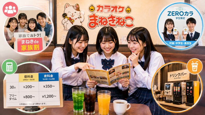 3.中学生だけで利用する際の料金と割引の仕組み