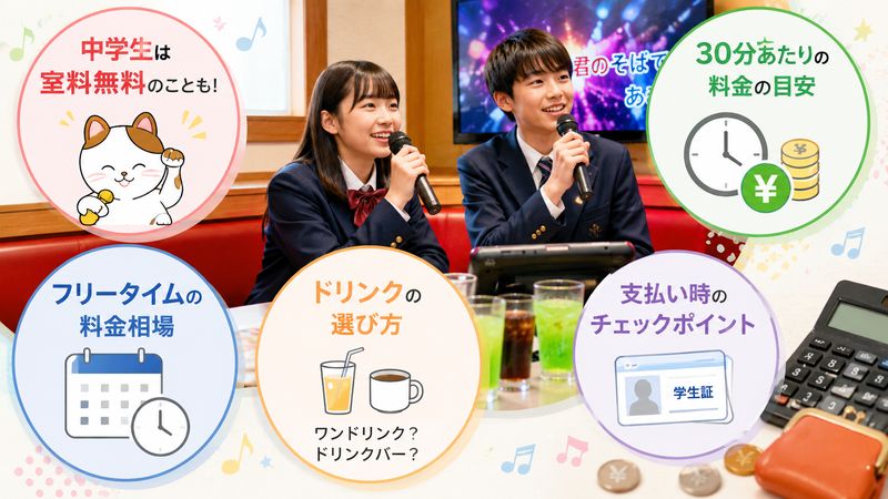 1.まねきねこの中学生料金の基本を知ろう