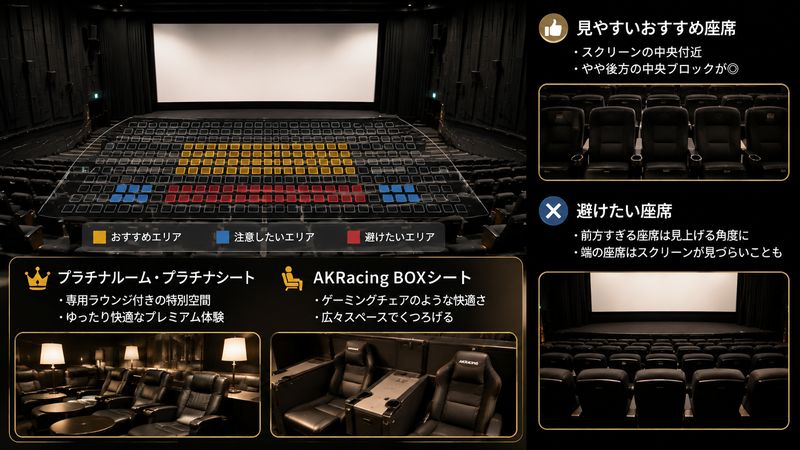 2.新宿ピカデリー スクリーン1のおすすめ座席