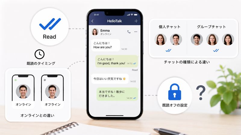 1.ハロートークの既読機能とは?基本的な仕組みを解説