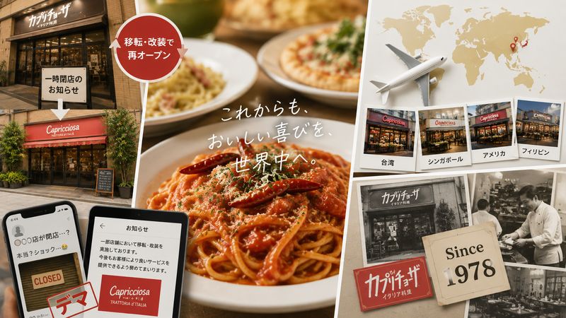 3.カプリチョーザは実際になくなるのか
