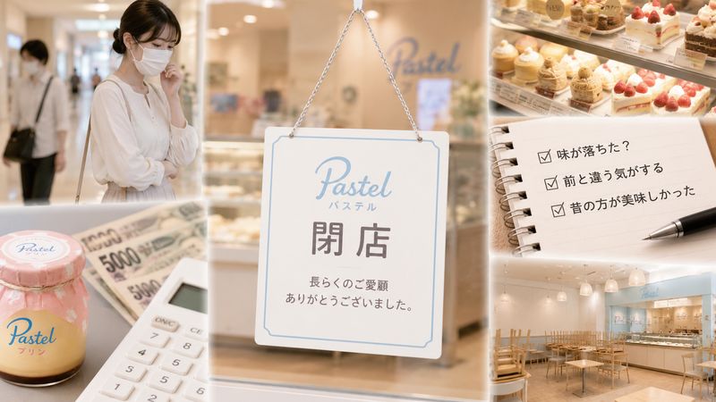 2.パステルプリンの店舗が閉店している理由
